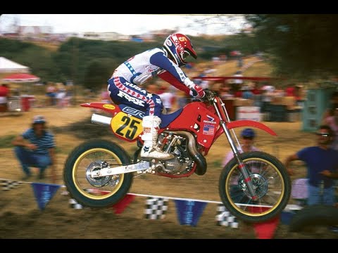 500 MX USGP History: RJ and Wardy battle at Carlsbad, 1986 (remastered)
