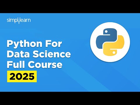 Python For Data Science Full Course 2026 | Data Science With Python For Beginners | Simplilearn