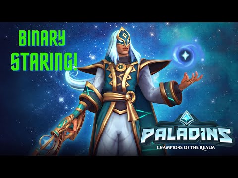 Binary Star Jenos Using standard healing cards - Paladins