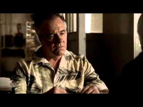 Paulie fight with Feech for gardeners - The Sopranos HD