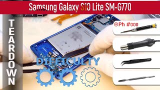 Samsung Galaxy S10 Lite SM-G770 📱 Teardown Take apart Tutorial