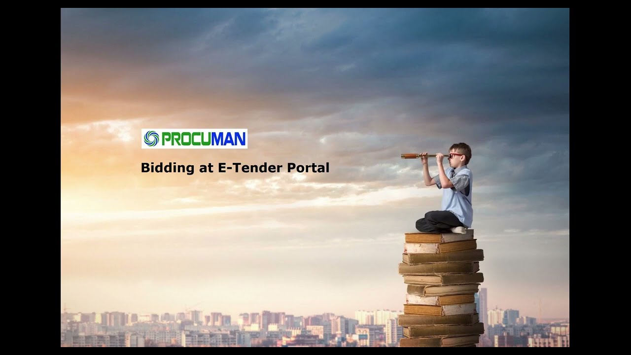 Procuman Supplier Portal - How to submit a bid for a tender