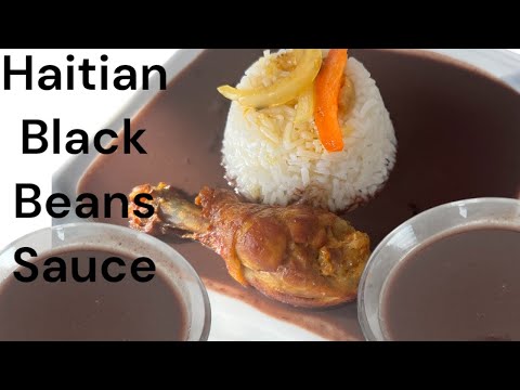 How to make Haitian black beans sauce recipe: Haitian black beans sauce poids