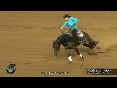 2018 NRHA Derby - Guaranteed A Magnum & Jimmy van der Hoeven