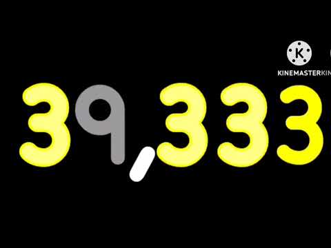 0 to 1 Million with sounds and colors