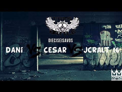 Dani vs Cesar vs Jcralt  - Primera ronda - TITANS BATTLE