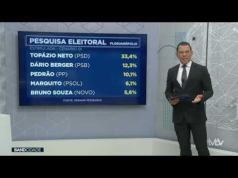 Instituto divulga a primeira pesquisa de intenção de voto para a prefeitura de Florianópolis