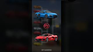 Audi R8 vs Chevrolet Corvette C8 battle! Which car will win? 😎