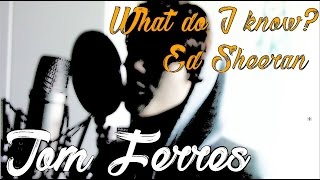 Ed Sheeran - What Do I Know? - Cover | Tom Ferres