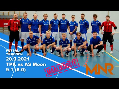 FUTSAL-YKKÖNEN: TPK – AS Moon 20.3.20210 9-1 (6-0) MAALIKOOSTE