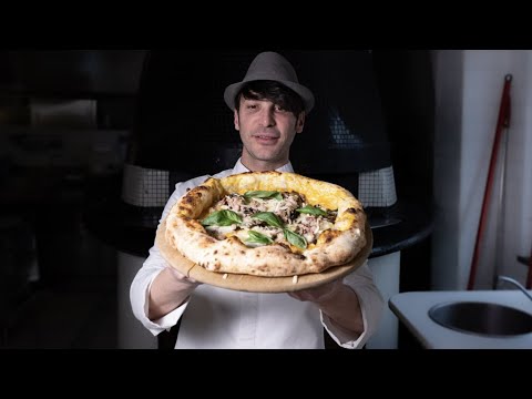 Pizza NAPOLETANA Con PASTA DI RIPORTO 😍