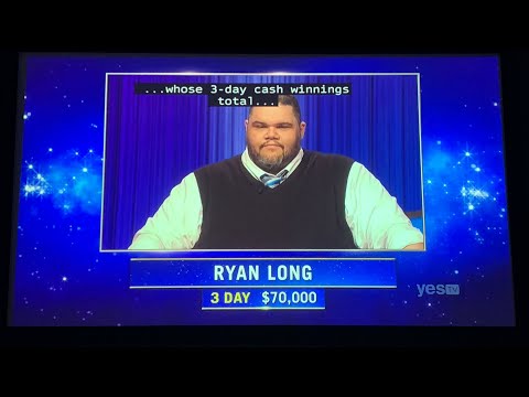Jeopardy, intro - Ryan Long Day 4 (5/18/22)