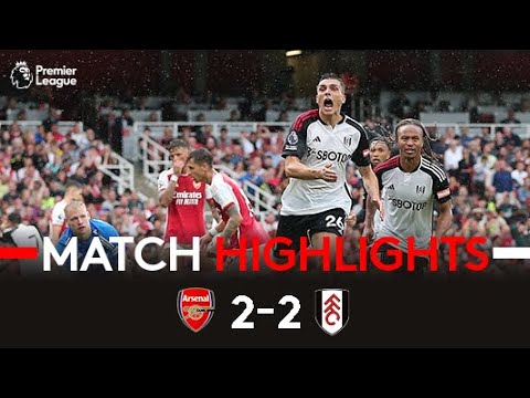 HIGHLIGHTS | Arsenal 2-2 Fulham | Action-Packed Encounter At The Emirates Ends 2-2