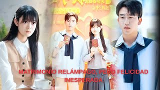 Matrimonio relámpago, pero felicidad inesperada