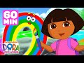 Dora S Coloring Party W Rainbows Dora The Explorer 1 Hour Dora Friends