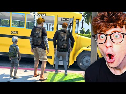 Going BACK To SCHOOL In GTA 5 Roleplay..