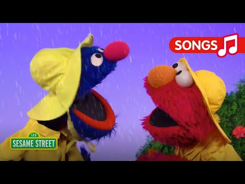 I Love the Rain with Elmo and Grover🌧️💧 | Sesame Street Songs
