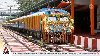 India launches first hydrogen-powered train under Modi's green energy push