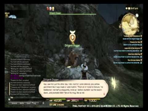 part 1 Final Fantasy XIV A Realm Reborn Perfect Walkthrough Part 109 - Treasure Hunting Guide