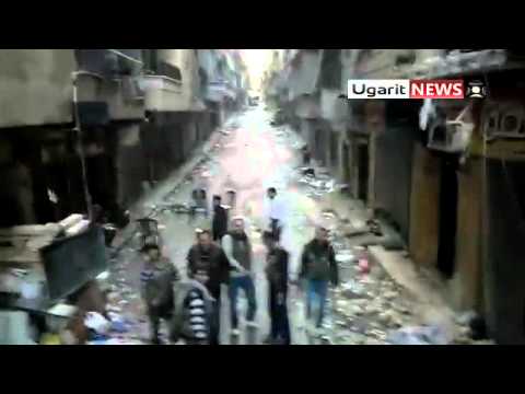 كتيبة الظاهر بيبرس لواء ذو النورين خلال اقتحام في صلاح الدين