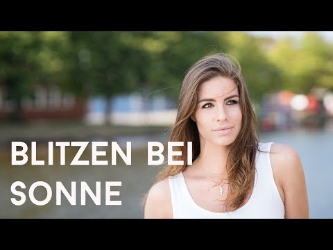 Blitzfotografie in der Sonne