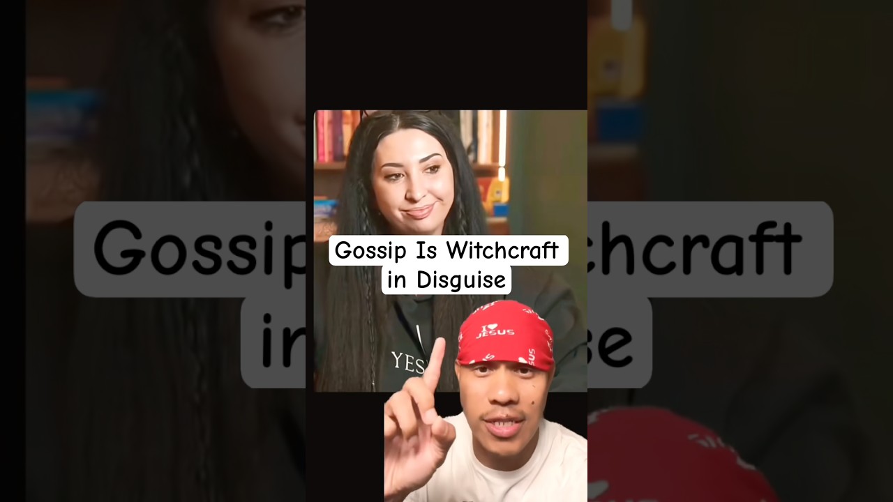 Gossip Is Witchcraft in Disguise. ✝️ #god #jesus #religion #christian #gospel #gossip #witch #satan