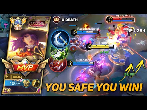 YOU SAFE YOU WIN🔥 BEGINI CARA MAIN LESLEY DI META SEKARANG! LESLEY BEST BUILD & EMBLEM ~MLBB