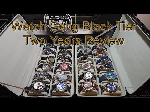 Watch Gang Black Tier Two Years Review, 24 watches