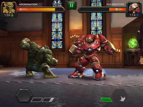 Contest of champions abomination vs hulkbuster