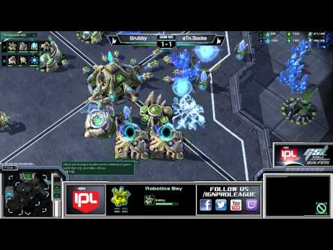 Grubby v Socke - GSL World Championship EU Qualifier - Game 3