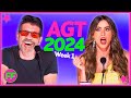 AGT IS BACK! 🇺🇸 AMAZING Auditions And TWO GOLDEN BUZZERS! 🤩 | AGT 2024 Week 1