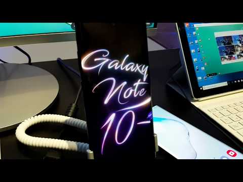 Características del Nuevo Samsung Desk con el Note10 o Note10 Plus Video