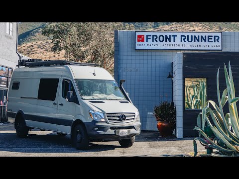 Our new Front Runner SlimPro Van Rack!