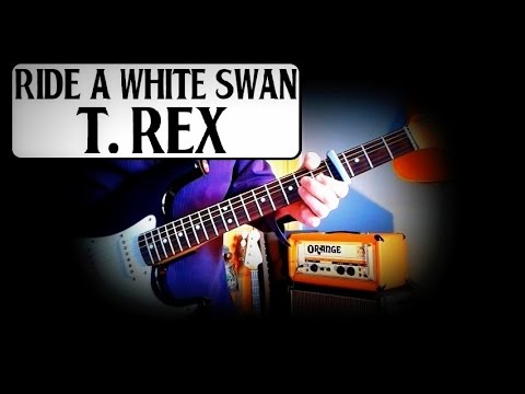 MARC BOLAN - T REX - RIDE A WHITE SWAN - GUITAR BREAKDOWN/LESSON/HOW TO PLAY - INC BLUES FINGER PICK
