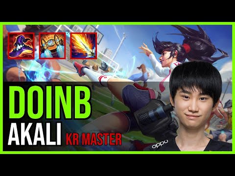 Doinb - AKALI vs. QIYANA Mid | KR Master