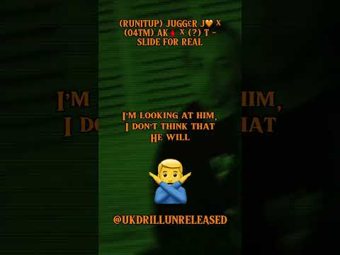 #Runitup JUGG£R J x #04TM AK x (?) T - Slide for real #southwark #greenwich