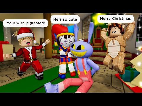 DIGITAL CIRCUS 2: POMNI & JAX (ALL CHRISTMAS EPISODES) 🎅🏻 Roblox Brookhaven 🏡 RP - Funny Moments