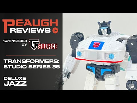 Video Review: Transformers Studio Series 86 - Deluxe JAZZ