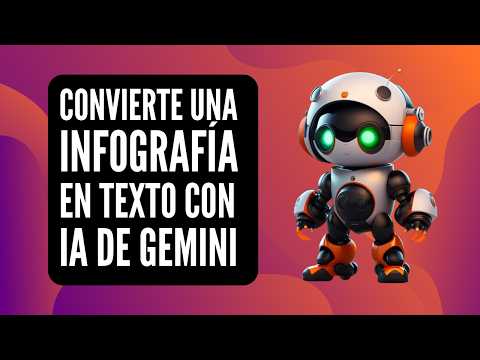 Cómo convertir una infografía en un artículo | Usando la IA de Bard