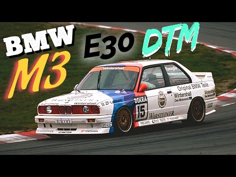 BMW M3 E30 DTM & ETCC | Vintage Footage 1986–1989 Racing Sound