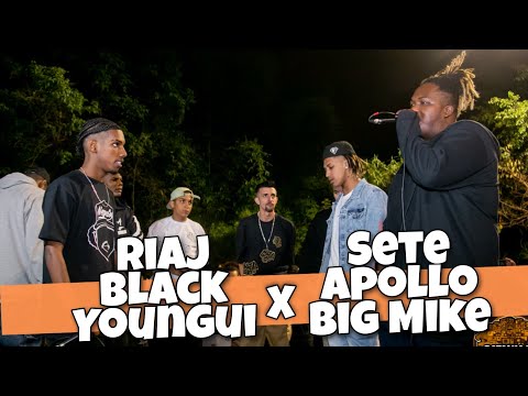 BIG MIKE, APOLLO E @Sete.vaialem X RIAJ, BLACK E YOUNGUI | SEMI FINAL BATALHA DA BRASILANDIA #45