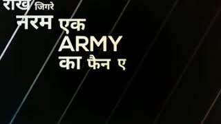 Army /sumit goswami new song/black background What