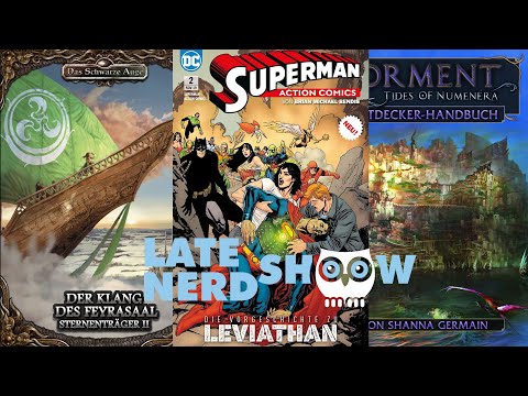 DSA: Sternenträger 2, Tides of Numenera-Settingband, Bendis-Superman, Arkham Noir