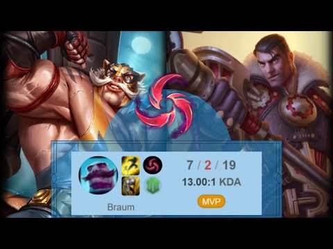 La bonne découverte de "Hail of Blades" sur Braum - BRAUM VS JAYCE (Support) : 7/2/19
