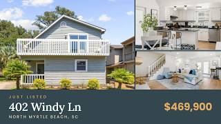 North Myrtle Beach Home Tour | 3 Blocks to the Beach | $469,900