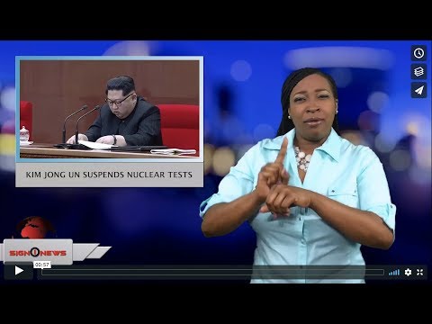 Kim Jong Un suspends nuclear tests (ASL - 4.21.19)