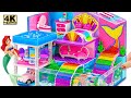 How To Make Aquarium Around Mermaid Miniature House With Infinity Pool For Pet From Cardboard Clay