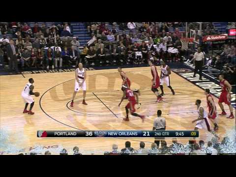 Wesley Matthews Highlights Blazers vs. Pelicans 12.20.2014 - 9 Points, 2 Rebounds
