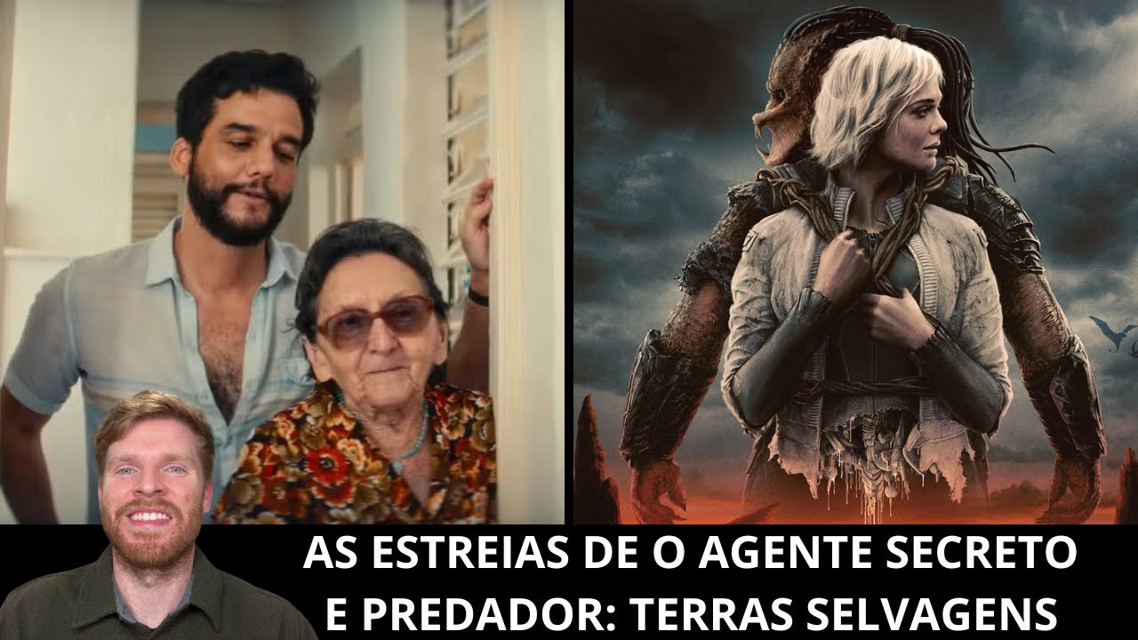 A excelente estreia de O Agente Secreto no Brasil e o sucesso de Predador: Terras Selvagens