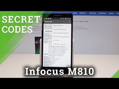 SECRET CODES InFocus M810 - Tricks & Hacks / Hidden Mode